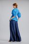 Blouse with ruffled sleeves - 8