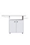 Farret Ironing Board with 2 Door Cabinet - White L105xW38xH85.3cm - 3