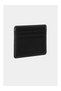 100% Genuine Leather Unisex Card Holder Black 6 Card Slots Minimal Card Holder Wallet Slim Stylish Design - 8