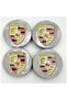 Capace centrale PORSCHE, 76mm Set de 4 - 2