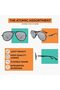 Atom Sunglasses Wayfarer Black AK3-3 - 2
