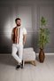 Interview 0 Collar Rayon Thin Knitwear Tile White T-Shirt - 4