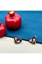 Women's Purple Heart Pearl Earrings - 4