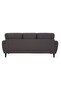 Lina 3 Seater Fabric Sofa - Grey L208xW87.5xH88.5cm - 5