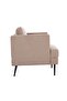 Pescara 1 Seater Fabric Sofa - Caramel Cloud L86.5xW88xH90cm - 4
