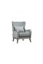 Busselton 1 Seater Fabric Sofa - Blue L80xW88xH105cm