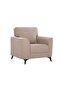 Field 1 Seater Fabric Sofa - Beige L93xW84xH89cm - 2