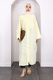 Yellow Buttoned Muslin Tunic