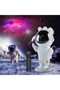 Galaxy Star Projector Night Light with Remote Control, White Astronaut Design