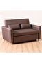 Alpha 2 Seater Fabric Sofa Bed - 5
