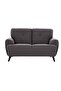 Lina 2 Seater Fabric Sofa - Grey L154xW87.5xH88.5cm - 2