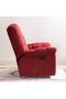 V2 Simone L 95 x W 74 x H 105 cm 1 Seater Fabric Recliner Sofa L94xW99xH110cm - 4
