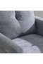 Desi 1 Seater Electric Fabric Recliner with Swivel and Rocker - Grey L76xW90xH104cm - 6