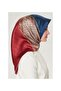 Silk Scarf Nostalgia - 8519-34 Burgundy Sura - 3