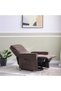 Lathem 1 Seater Fabric Accent Chair w/ Lift + Tilt - Brown L73xW93xH102cm - 8