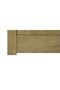 Athens 5 Door Wardrobe with Drawers & Mirror - Light Oak L194xW55xH213cm - 6