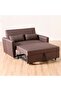 Alpha 2 Seater Fabric Sofa Bed - 6