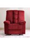 V2 Simone L 95 x W 74 x H 105 cm 1 Seater Fabric Recliner Sofa L94xW99xH110cm