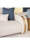 Natsuda 2 Seater Fabric Sofa - Beige/Gold L182xW119xH85cm - 8