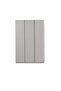 Infinity 2 Door Wardrobe with Hanger and Shelves - Light Taupe L100xW59xH230cm - 3