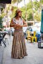 Beige Color Floral Embroidered Vest - 3