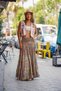 Beige Color Floral Embroidered Vest - 7