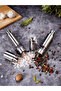 2Pcs Pepper Salt Grinder Professional 304 Stainless Steel Manual Spice Mill - 6