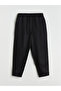 Carrot Cut Women's Trousers with Elastic Waist - 5