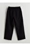 M&B Collection Black Wideleg Pleated Girl's Pants - 2