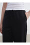 Carrot Cut Women's Trousers with Elastic Waist - 3