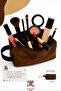 Plush Soft Makeup Bag 25 cm Women Organizer Premuim Fabric [5 Different Color Options]