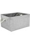 Closet Storage Bin Basket, Foldable Fabric Storage Box (M)