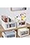 4-Pack Wardrobe Clothes Organizers – Large Storage Bins with Window for Clothes, Toys & Closet Use - 3