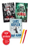Alfa Kalem+</DNTCTMS> '' Lars Kepler 3 Books'' New'' Ayna Adam</DNTCTMS>+ Lazarus+ Tavşan Avcısı</DNTCTMS>''  Doğan Literature Book