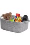 Storage Boxes with Lids, Stackable Organizer Bins for Kitchen, Office, Shelves & Home (40×31×30.5cm)