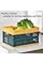 Collapsible Storage Basket – Foldable Plastic Laundry Bin with Handles - 2