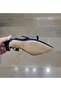 Women's Thin Heel Buckle Navy Blue Open Back Stiletto Mold Shoes - 7