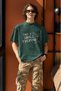 Men/Women Take a Small Step Everyday Transfer Printed Round Neck Short Sleeve T-Shirt