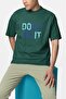 Men/Women Don'T Quit Transfer Printed Round Neck Short Sleeve T-Shirt