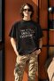 Men/Women Take a Small Step Everyday Transfer Printed Round Neck Short Sleeve T-Shirt - 2