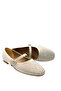 Rima Drop Stone Detailed Women's Ballerinas Beige - 2