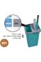 AKC Flat Squeeze Mop and Bucket – Hand-Free Self-Washing Microfiber Flat Mop for Wet & Dry Cleanin - 7