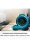 AKC YI MEI Industrial Floor Dryer Blower – Hot & Cold Wind, 3000W Power, 3-Speed, Heavy-Duty Air M - 5
