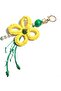 Handmade Real Pearl Dragonfly and Butterfly Detailed Summer Bag Charm Keychain - 3