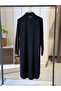 Esilastore Hidden Button Detailed Tunic Black - 5