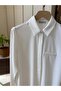 Esilastore Hidden Button Detailed Tunic Ecru - 3