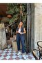 Casual Suit with Striped Vest - 7