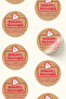 Be Careful Carry Written Sticker Packaging Shipping Packaging Label - 4X4Cm 70 Pieces (Copy) - 4