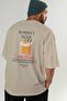 Whiskey Sour Cocktail Printed Oversize T-Shirt Men Women 100% Cotton Crew Neck Tshirt - 7