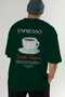Espresso Cocktail Printed Oversize T-Shirt Men Women 100% Cotton Crew Neck Tee - 7